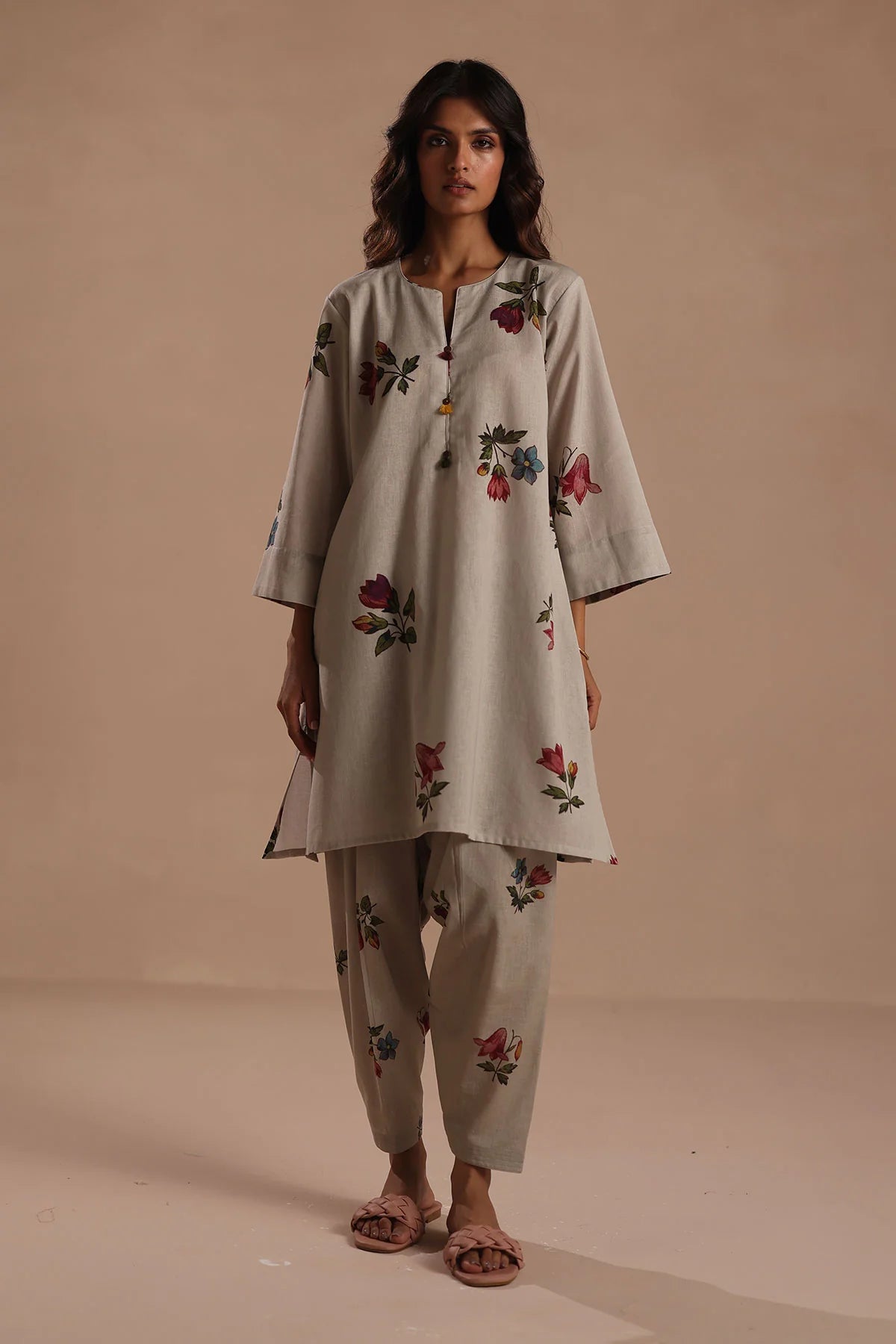Quiet Garden Contemporary Kurta Set