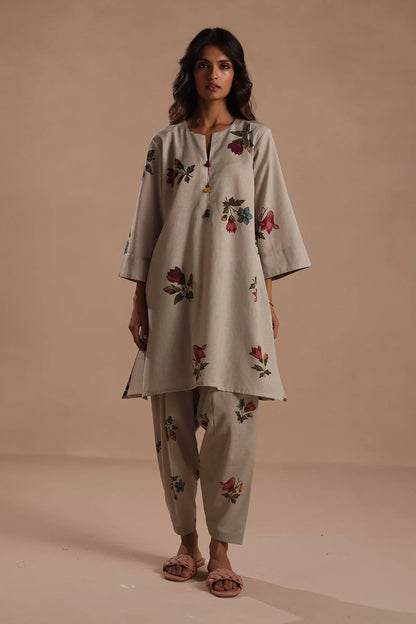 Quiet Garden Contemporary Kurta Set