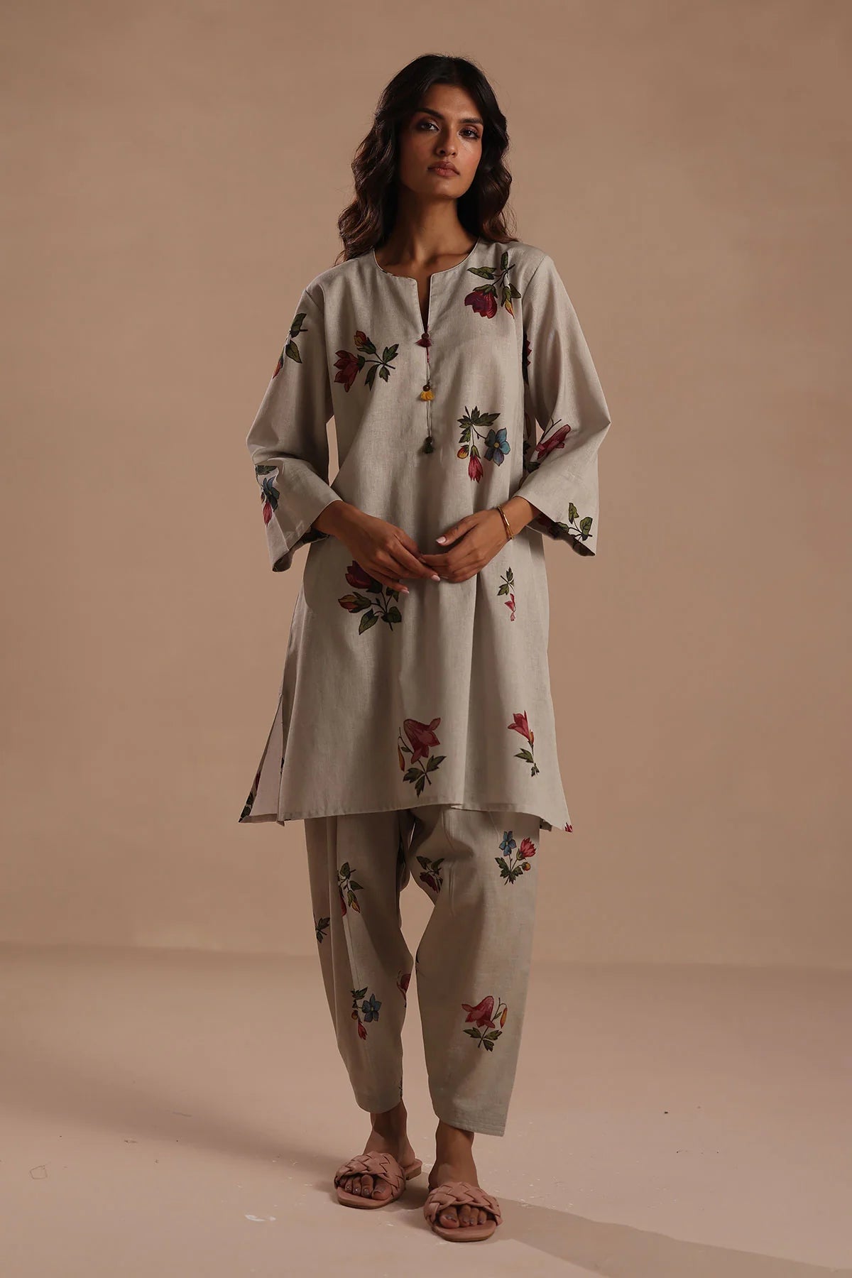 Quiet Garden Contemporary Kurta Set