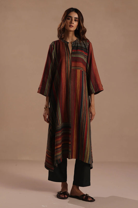 Urban Earth Panelled Kurta