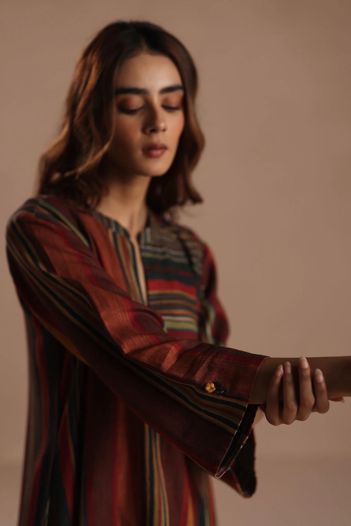 Urban Earth Panelled Kurta