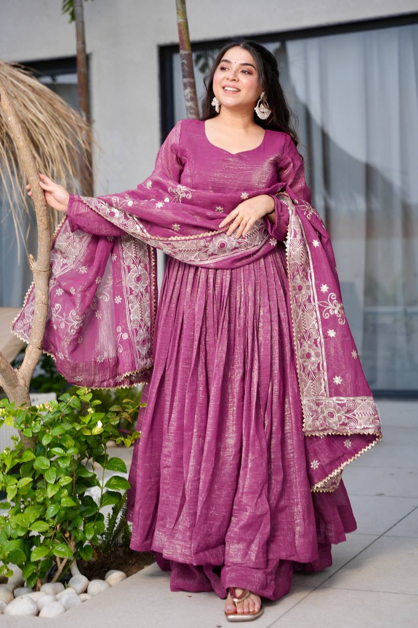 Real Modeling New Designer Party Sharara Suit & Dupatta Set