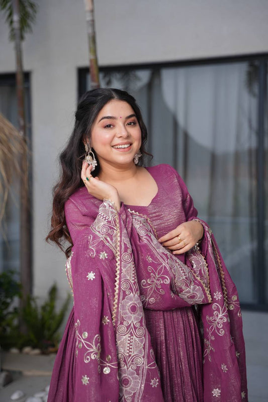 Real Modeling New Designer Party Sharara Suit & Dupatta Set