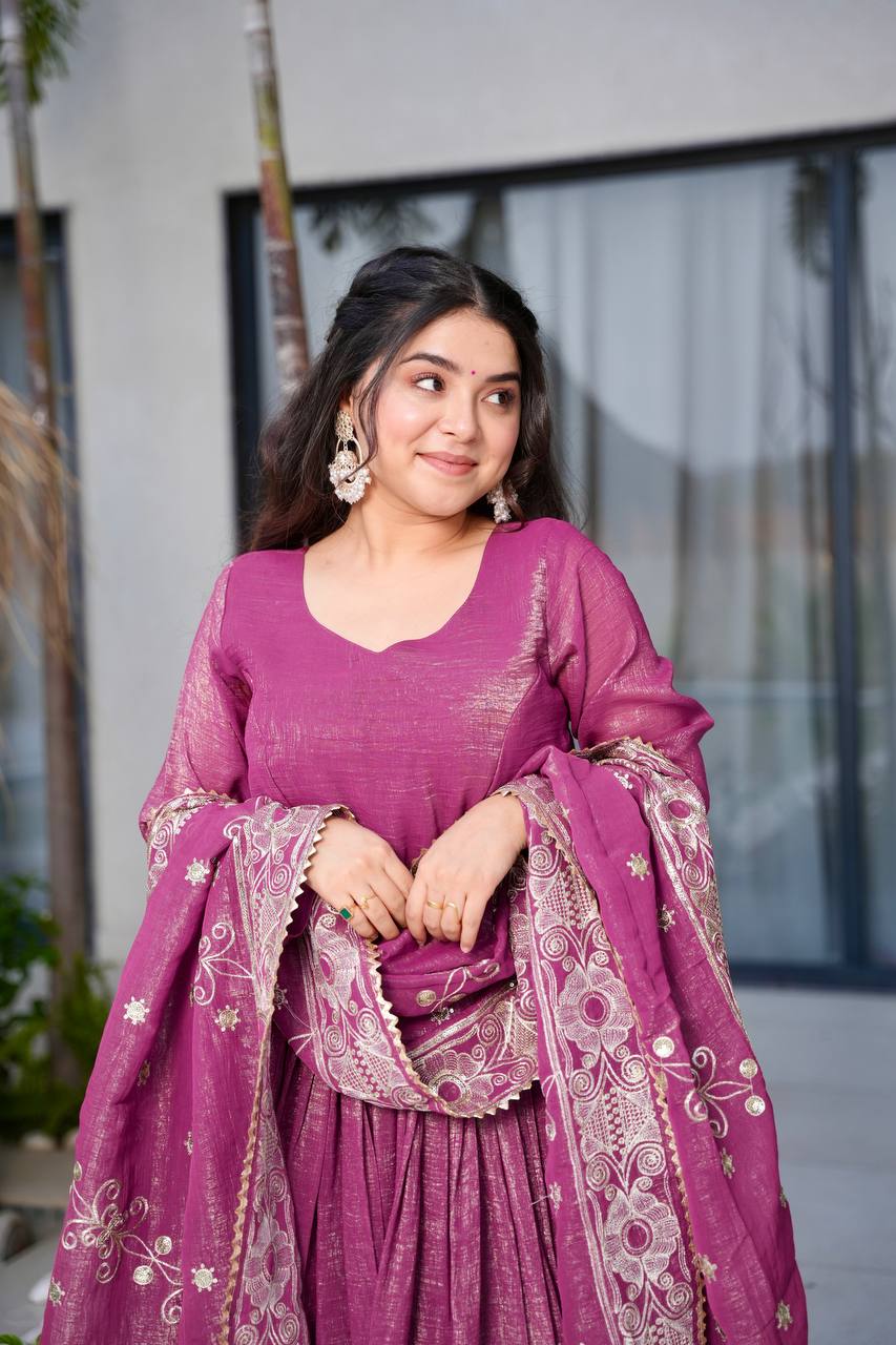 Real Modeling New Designer Party Sharara Suit & Dupatta Set