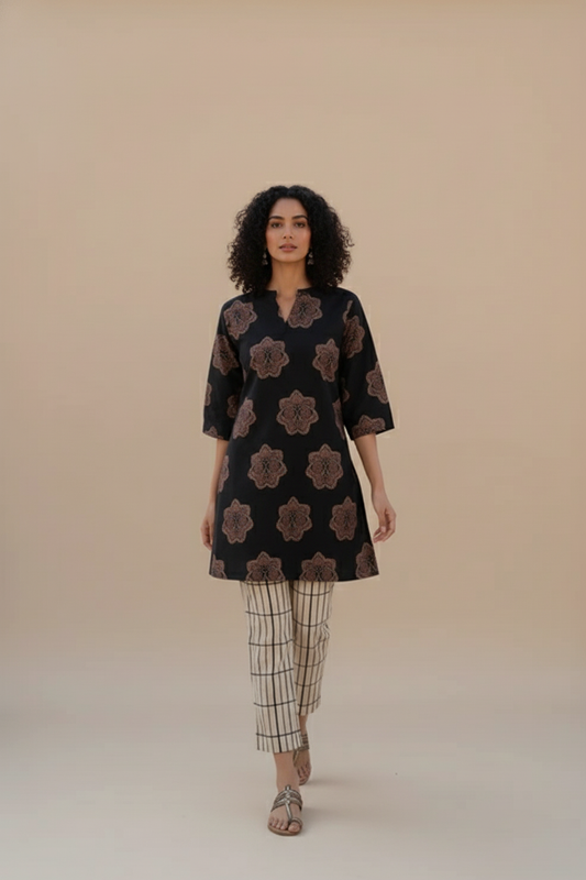 Elevate your everyday style with this effortlessly chic kurta set